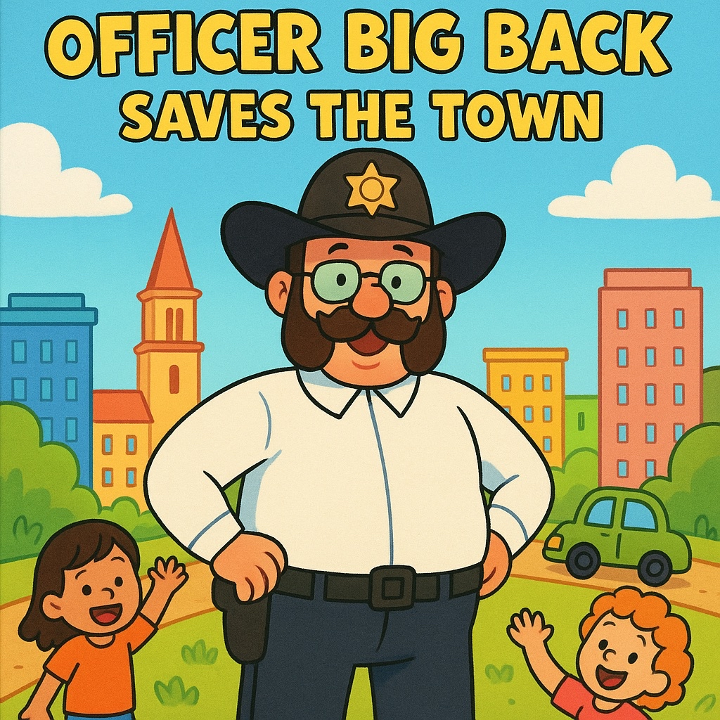 Officer Big Back Saves the Town
