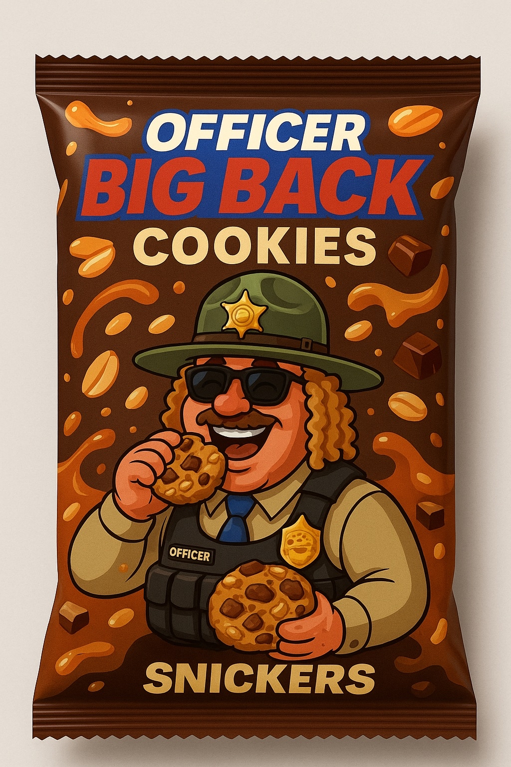 Officer Big Back Cookies