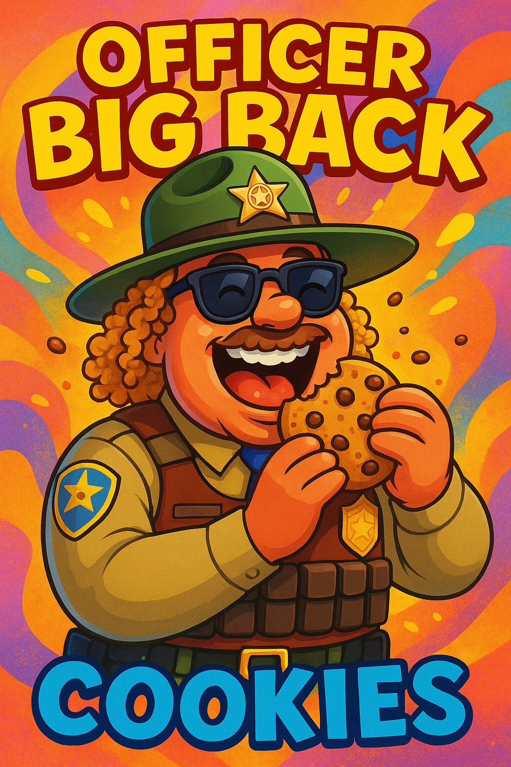 Officer Big Back Cookies
