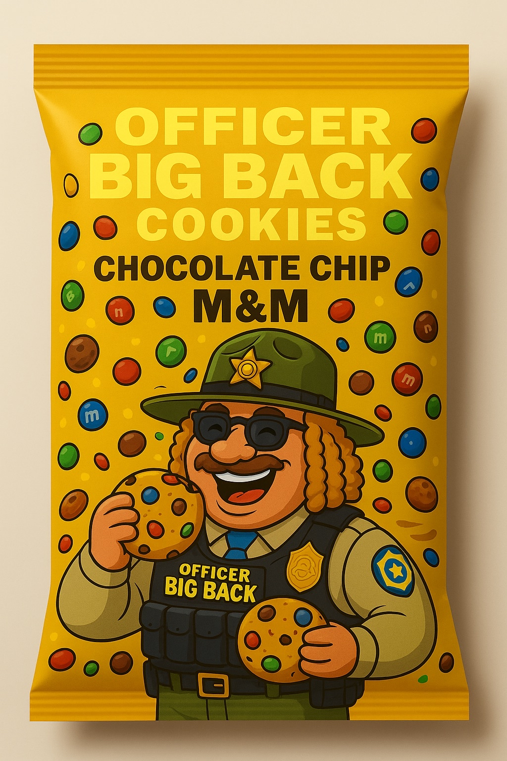 Officer Big Back Cookies