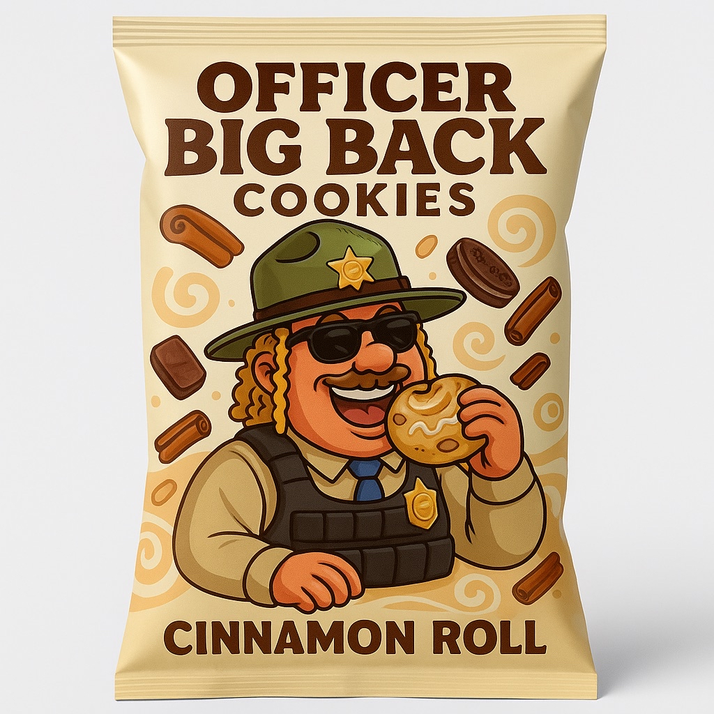Officer Big Back Cookies