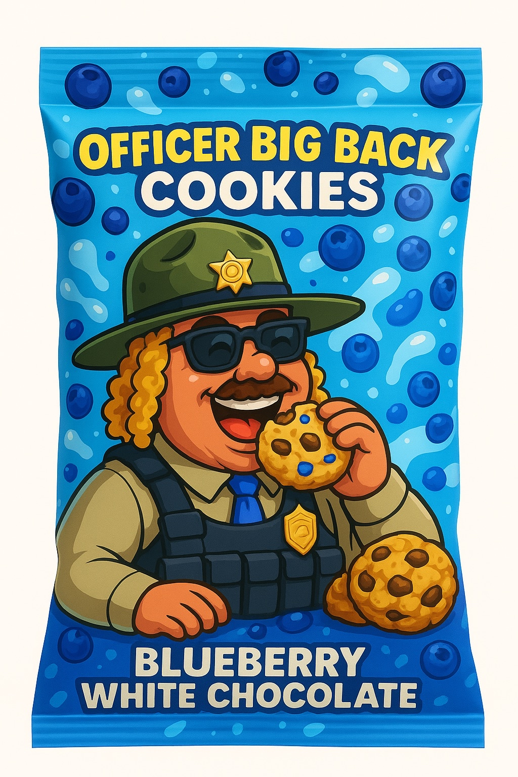 Officer Big Back Cookies